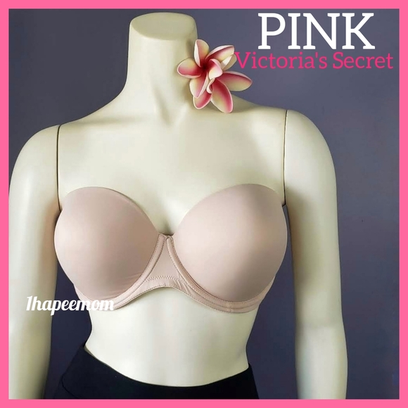 Pink Victoria's Secret Strapless Bra 36D - Picture 6 of 8